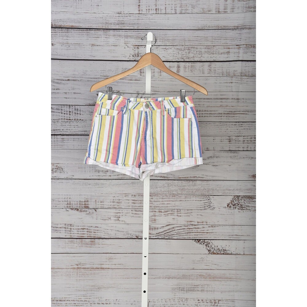 YMI Jeans Multi-Colored Striped Shorts Size 9/29